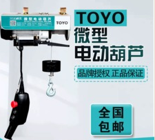 toyo環(huán)鏈電動(dòng)葫蘆常見的幾種型號